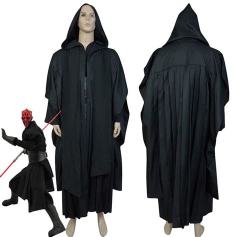 star wars sith lord darth maul tunic robe cloak outfit cosplay costume