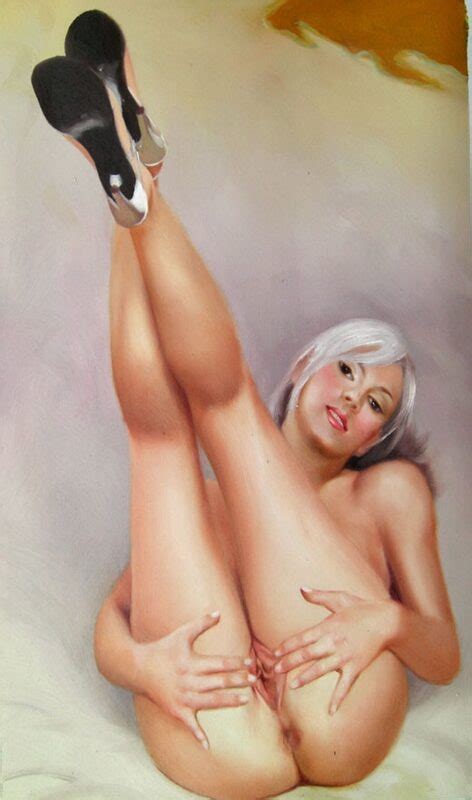 Erotik Akt Nude Frau Gem Lde Bild Zeichnung Xjuggler Shop