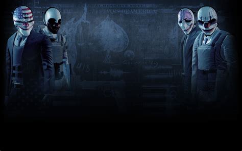 1600x900 Resolution Payday 2 Poster Payday 2 Video Games Hd