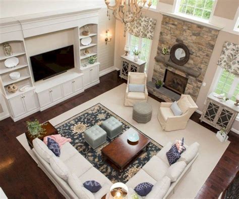 Adorable Living Room Layouts Ideas With Fireplace 19 Furniture