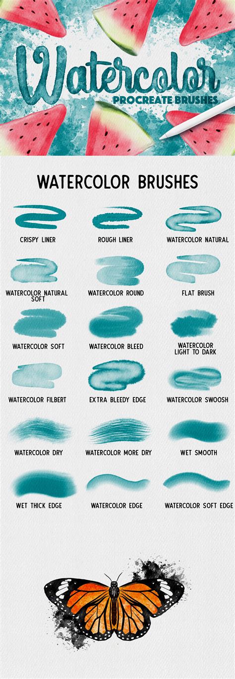 Check spelling or type a new query. Watercolor brushes for Procreate 5 in 2020 | Procreate ...