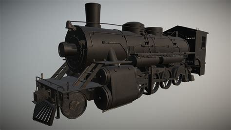 Old Steam Locomotive 3d Models In Train 3dexport Ubicaciondepersonas