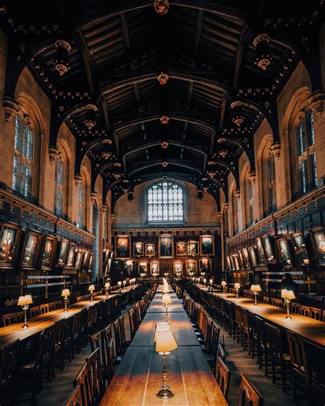 The Hall At Christ Church College At Oxford University Explorest