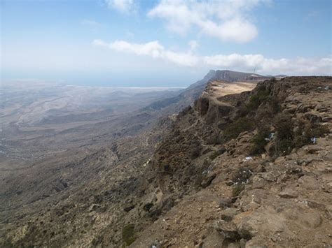 View From The Top Of Jebel Samhan