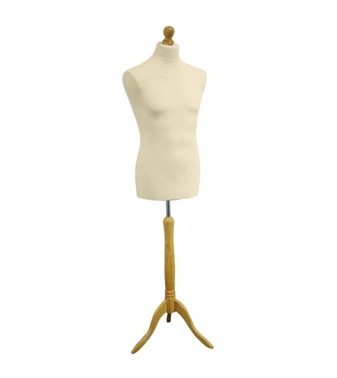 Male Tailors Dummy On Tripod Cream Free Delivery On All Orders Over