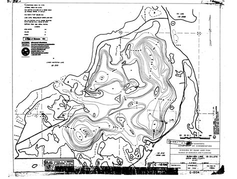Lake Depth Maps Minnesota Dnr