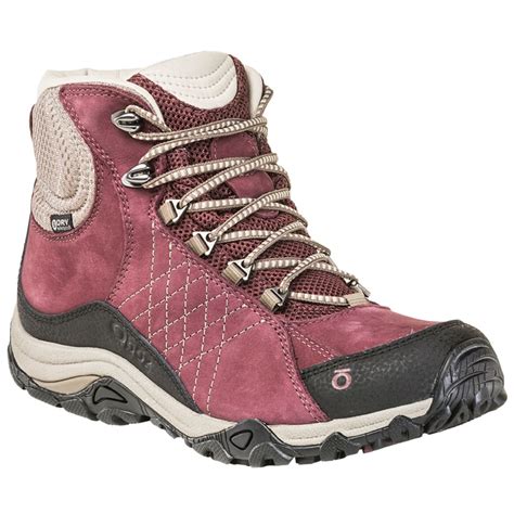 Oboz Womens Sapphire Mid B Dry Waterproof Hiking Boots Eastern