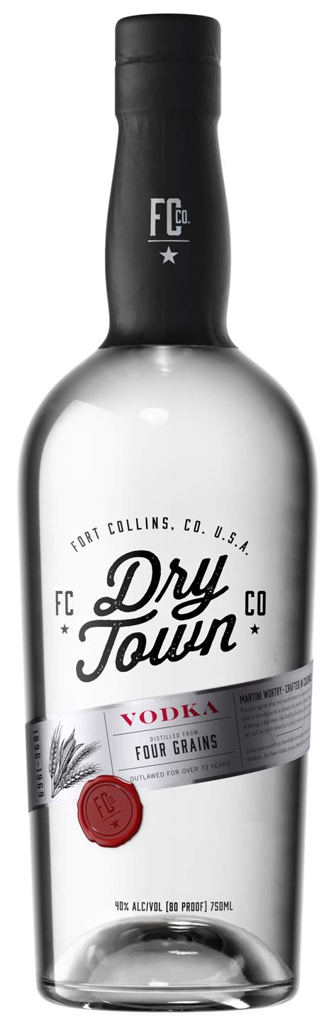 Old Elk Distillery Launches Introduces Dry Town Vodka And Dry Town Gin