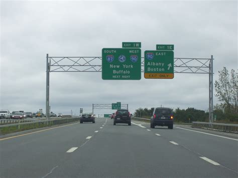 Interstate 87adirondack Northway Northbound New York State Roads