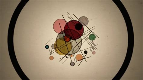 Wassily Kandinsky Circles In A Circle Youtube