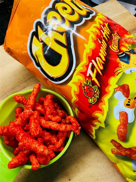 Flaming Hot Cheeto Cheese Sticks Cooks Well With Others