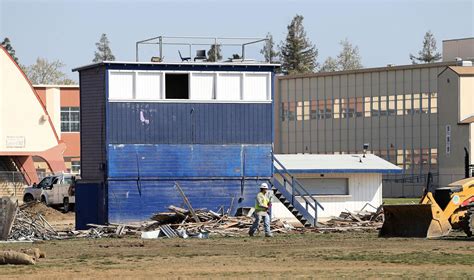 Griffith Field At Bakersfield High School Is Under Demolition Photo