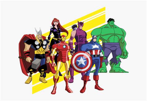 Justice and other former members of the new warriors eventually left the initiative to form counter force, with the purpose of ensuring that the initiative stayed true to their goal of training new and undeveloped superhumans. Avengers Cliparts - Avengers Cartoon Characters Png , Free ...