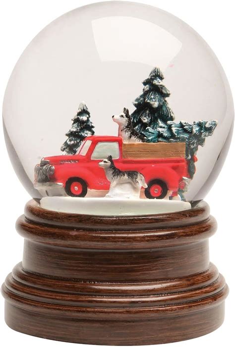 Buy Art And Artifact Christmas Snow Globe Wind Up Musical Snowglobe