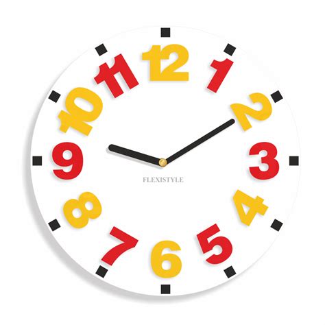 Different Clock Numbers Clipart Best