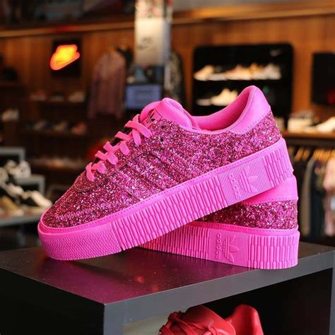 Adidas Originals Sambarose Shoes Pink Glitter Rematch Shoes
