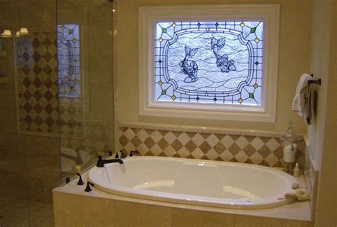 Instant and beautiful solution to your privacy issues in dwellings where you require privacy but… to make my faux stained glass removable. 47 best Bathroom Stained Glass images on Pinterest | Stained glass windows, Bathroom windows and ...