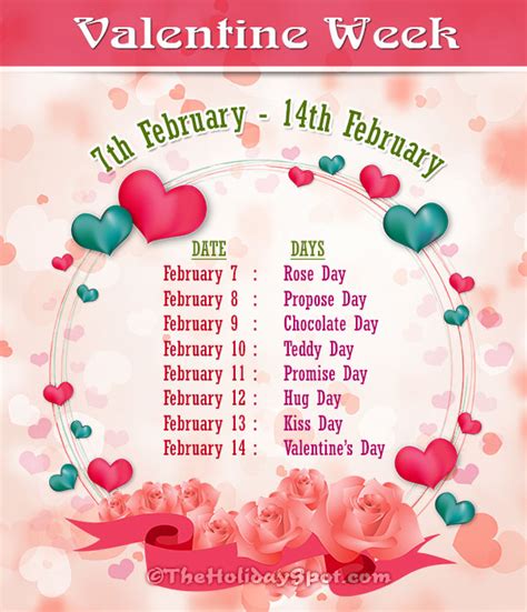 Valentines Week List 2019 Rose Day Hug Day Kiss Day And Other Days