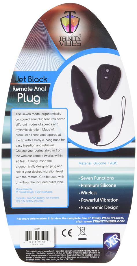 Silicone Butt Plug Kit By Healthy Vibes 3 Pack Black Anal Sex Beginner Set Helps Train