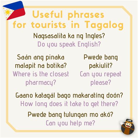 Useful Phrases For Tourists In Tagalog