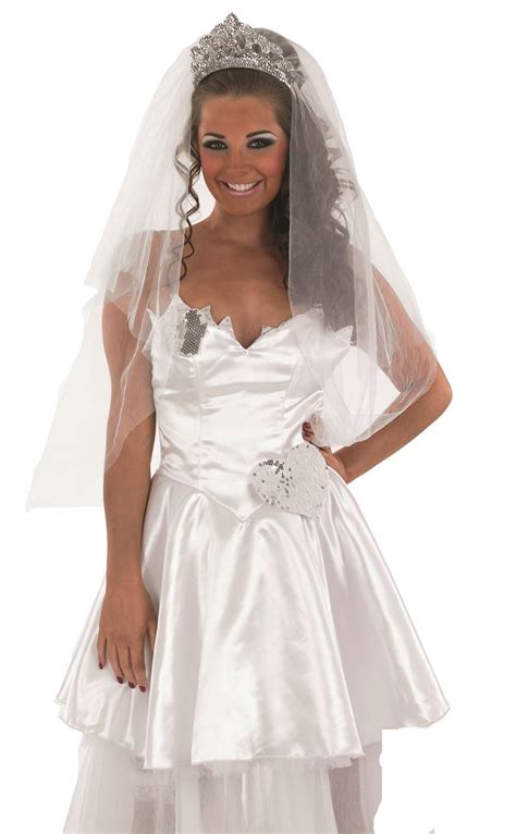 Adult Bride Costume Tv Big Fat Gypsy Wedding Fancy Dress Womens Outfit 8 30 Ebay