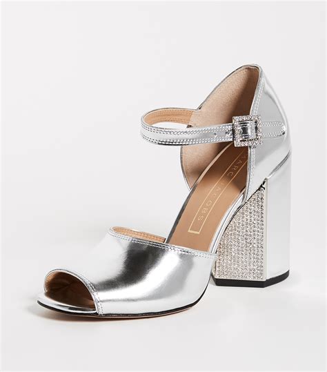 20 Silver Block Heel Sandals To Wear Everywhere Who What Wear