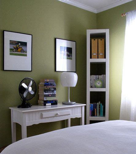 If you don't feel yourself relaxing as soon the best bedroom paint colors are those that strike a chord for you. Behr Ryegrass | Green bedroom walls, Green bedroom paint ...