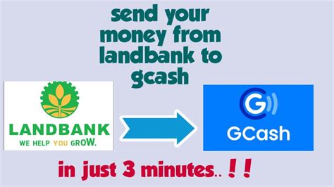 HOW TO TRANSFER MONEY USING LANDBANK TO GCASH YouTube