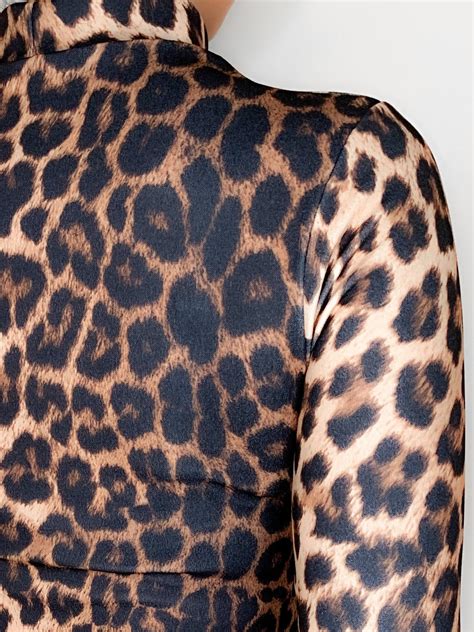 Leopard Bodysuit Cheetah Bodysuit Animal Print Bodysuit Etsy