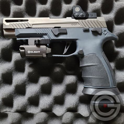 Sig Sauer P Custom Full Size With Manual Safety Caza Guns