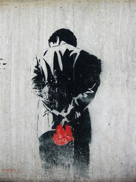 Dolk Heartman Street Art Love Street Art Banksy Murals Street Art