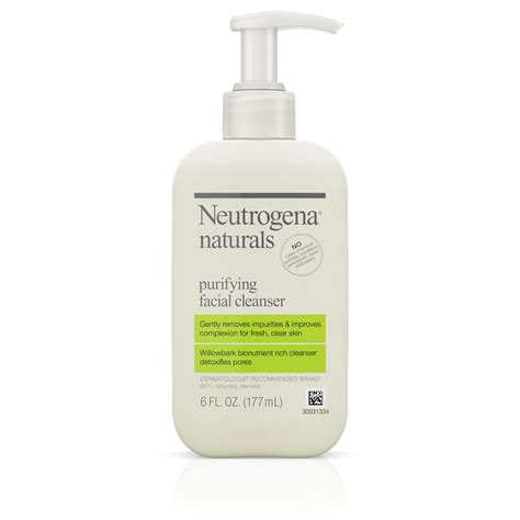 Neutrogena Naturals Purifying Face Wash With Salicylic Acid 6 Fl Oz
