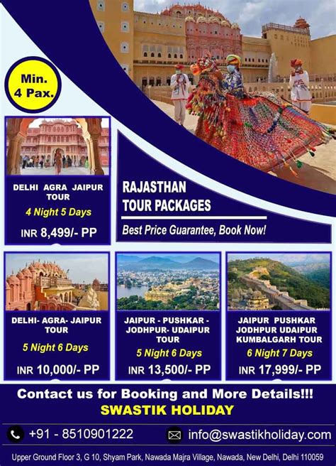 Rajasthan Tour Packages Min 04 Pax Tour Packages Tours Rajasthan