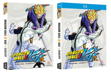 Dragon Ball Z Kai Season 3 On Dvd And Blu Ray Dvd Blu Ray Digital News