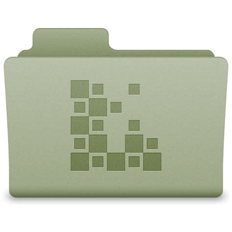 Green Icons Folder Icon Latt For Os X Icons
