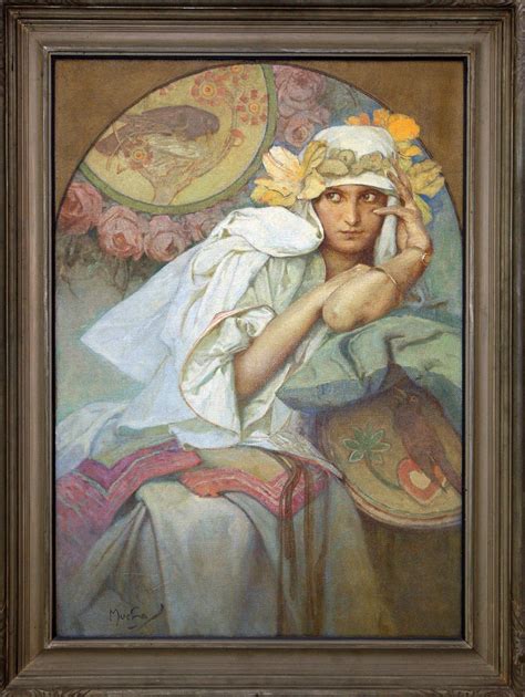 Fotogalerie Obraz Alfonse Muchy Z Roku 1920 Nazvaný Sibyla Je Ozdobou Galerie Mucha Art