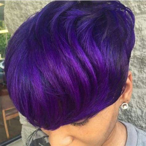 Purple Hair Styles Short Hair Styles Purple Hair