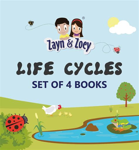 Lifecycle Set Of 4 Books Zayn And Zoey