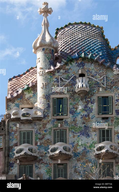 Casa Batlló Casa Diseñado Por Antonio Gaudí Y Admirado Por Salvador