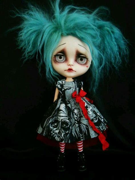 Blythe Dark Blythe Dolls Gothic Dolls Beautiful Dolls