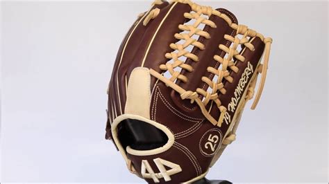 44 Pro Custom Baseball Gloves Signature Series Brown Bone Trapeze Youtube