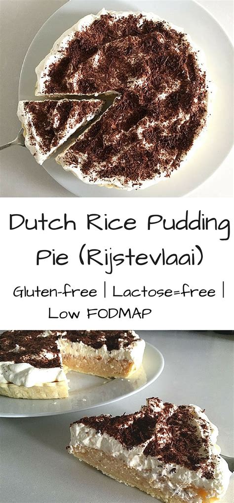 A Delicious Dutch Rice Pudding Pie Of Op Zn Hollands Rijstevlaai Met