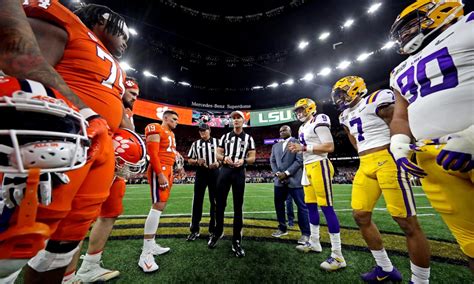 college football playoff national championship lsu clemson first quarter observations lsu wire