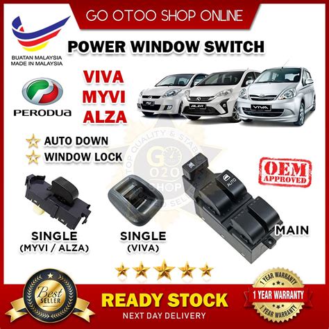 Malaysia's no.1 choice, perodua myvi is a passion engineered subcompact car that is suitable for any journey. 【Perodua MYVI / ALZA / VIVA】OEM Auto Down Main Power ...