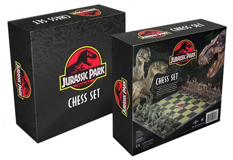 Jurassic Park Dinosaur Chess Set