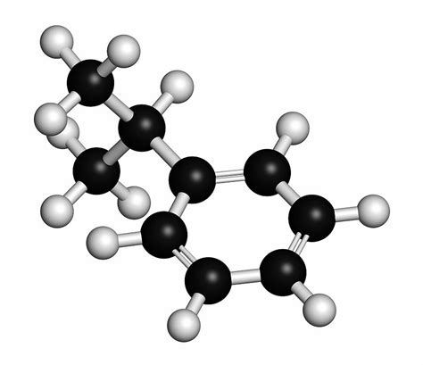 Cumene Aromatic Hydrocarbon Molecule Photograph By Molekuul Pixels