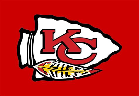 Use it for your creative projects or simply as a sticker you'll share on tumblr. Chiefs Fan Logo 1 Digital Art by David Luebbert