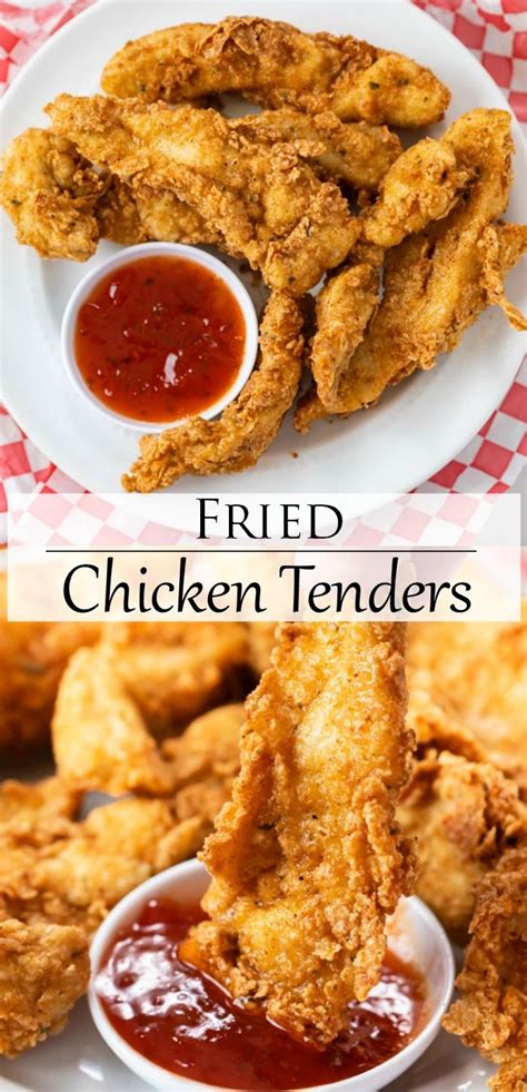 Classic southern chicken tenders are always better when made at home. Fried Chicken Tenders - EXTRA CRISPY! | Fried chicken tenders, Fried chicken recipe easy ...