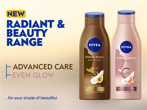 New Nivea Radiant And Beauty Range