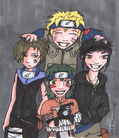 Narutos Genin Team Photo By Fishcakes On Deviantart